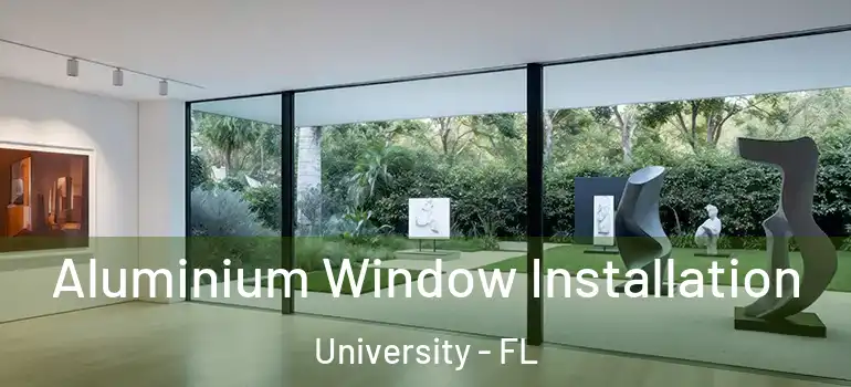 Aluminium Window Installation University - FL