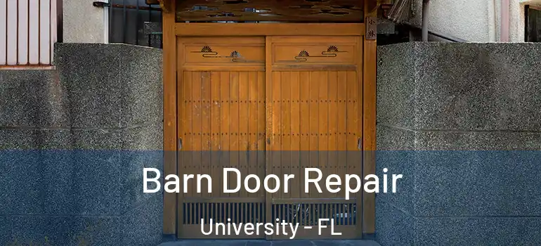 Barn Door Repair University - FL