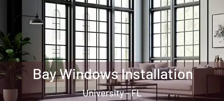 Bay Windows Installation University - FL