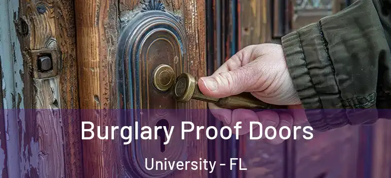Burglary Proof Doors University - FL