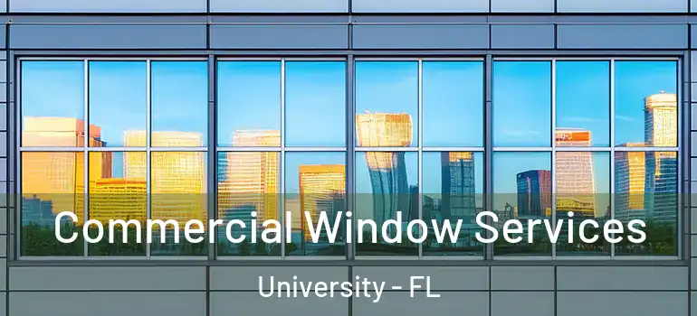 Commercial Window Services University - FL
