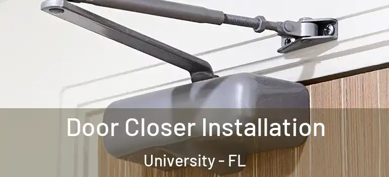 Door Closer Installation University - FL