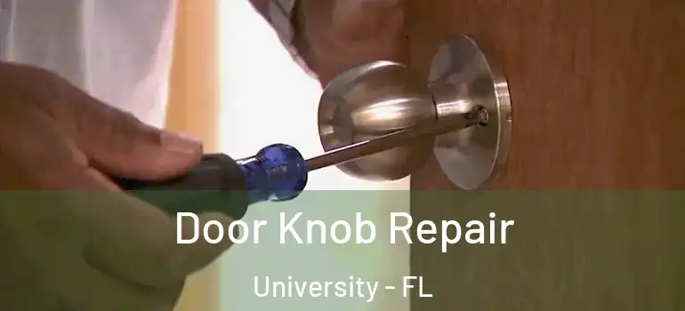 Door Knob Repair University - FL
