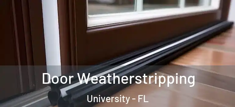 Door Weatherstripping University - FL