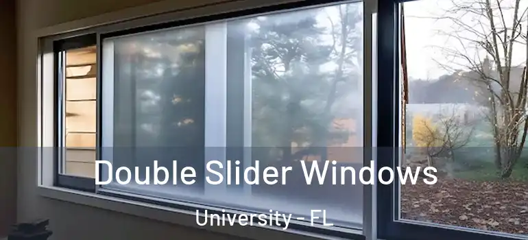 Double Slider Windows University - FL