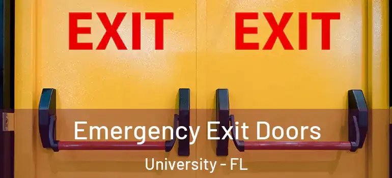 Emergency Exit Doors University - FL