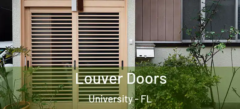 Louver Doors University - FL