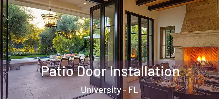 Patio Door Installation University - FL