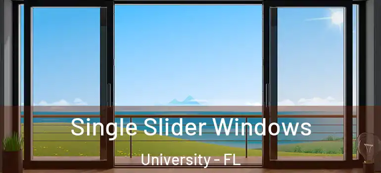 Single Slider Windows University - FL