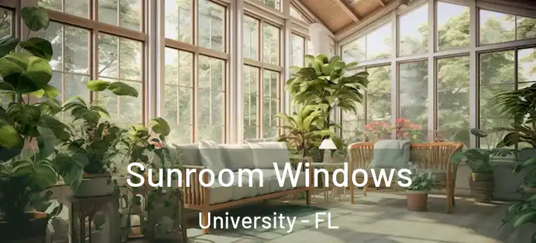 Sunroom Windows University - FL