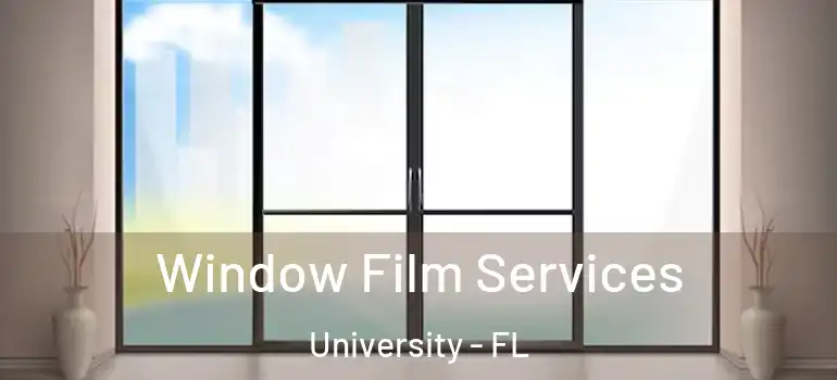 Window Film Services University - FL