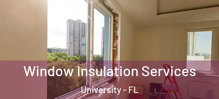 Window Insulation Services University - FL