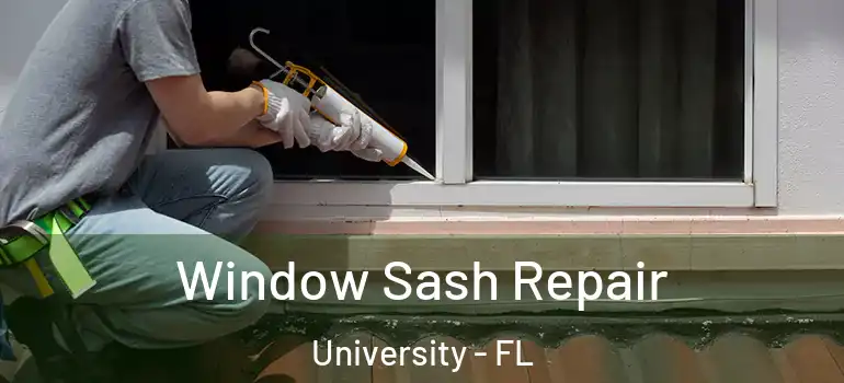 Window Sash Repair University - FL