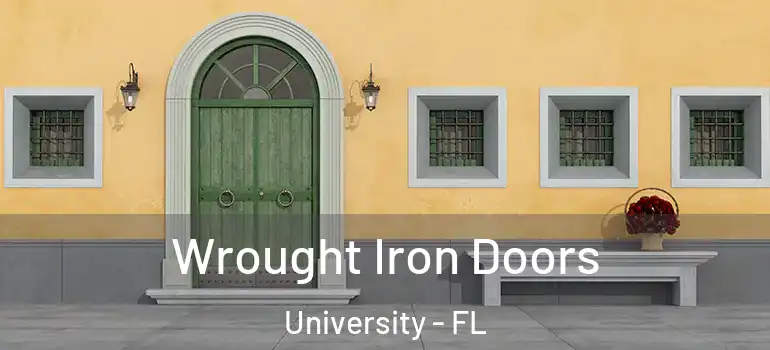 Wrought Iron Doors University - FL